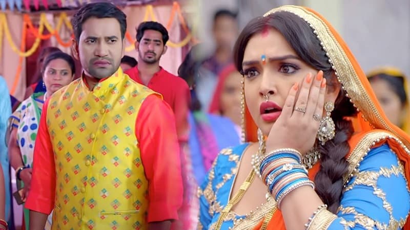 Cheekh Bhojpuri Film Dinesh Lal Yadav and Amrapali Dubey